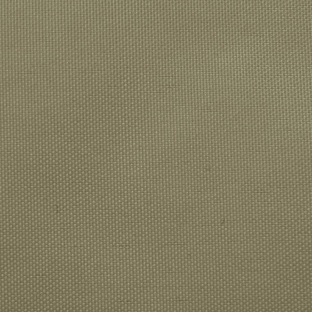 Voile de parasol Tissu Oxford triangulaire 4,5x4,5x4,5 m Beige
