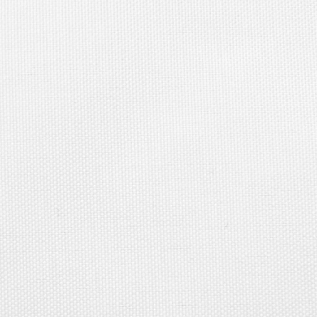 Voile de parasol Tissu Oxford rectangulaire 2x4 m Blanc