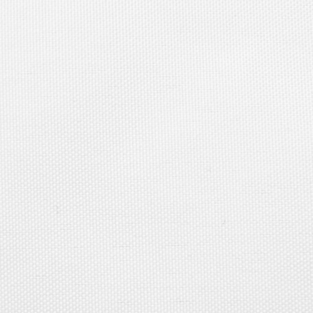 Voile de parasol Tissu Oxford rectangulaire 3,5x4,5 m Blanc