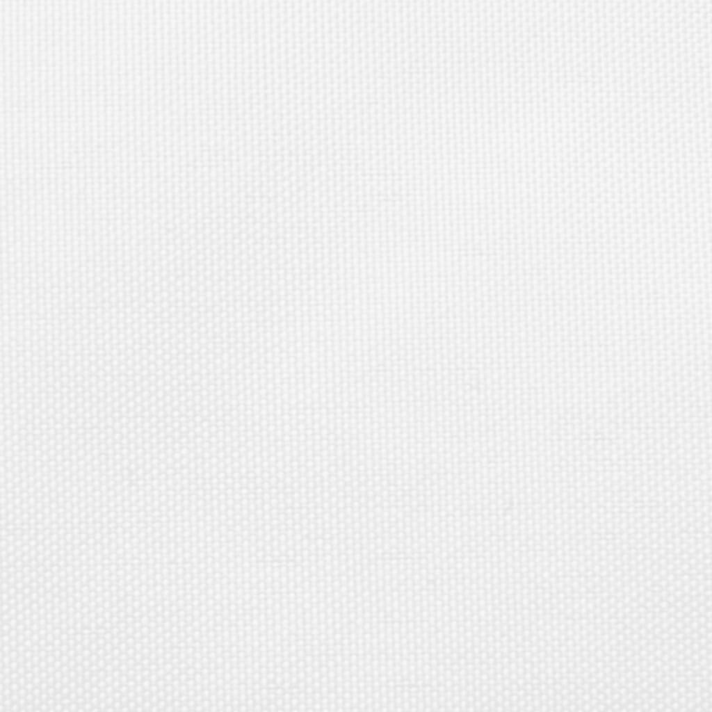 Voile de parasol Tissu Oxford triangulaire 3,6x3,6x3,6 m Blanc