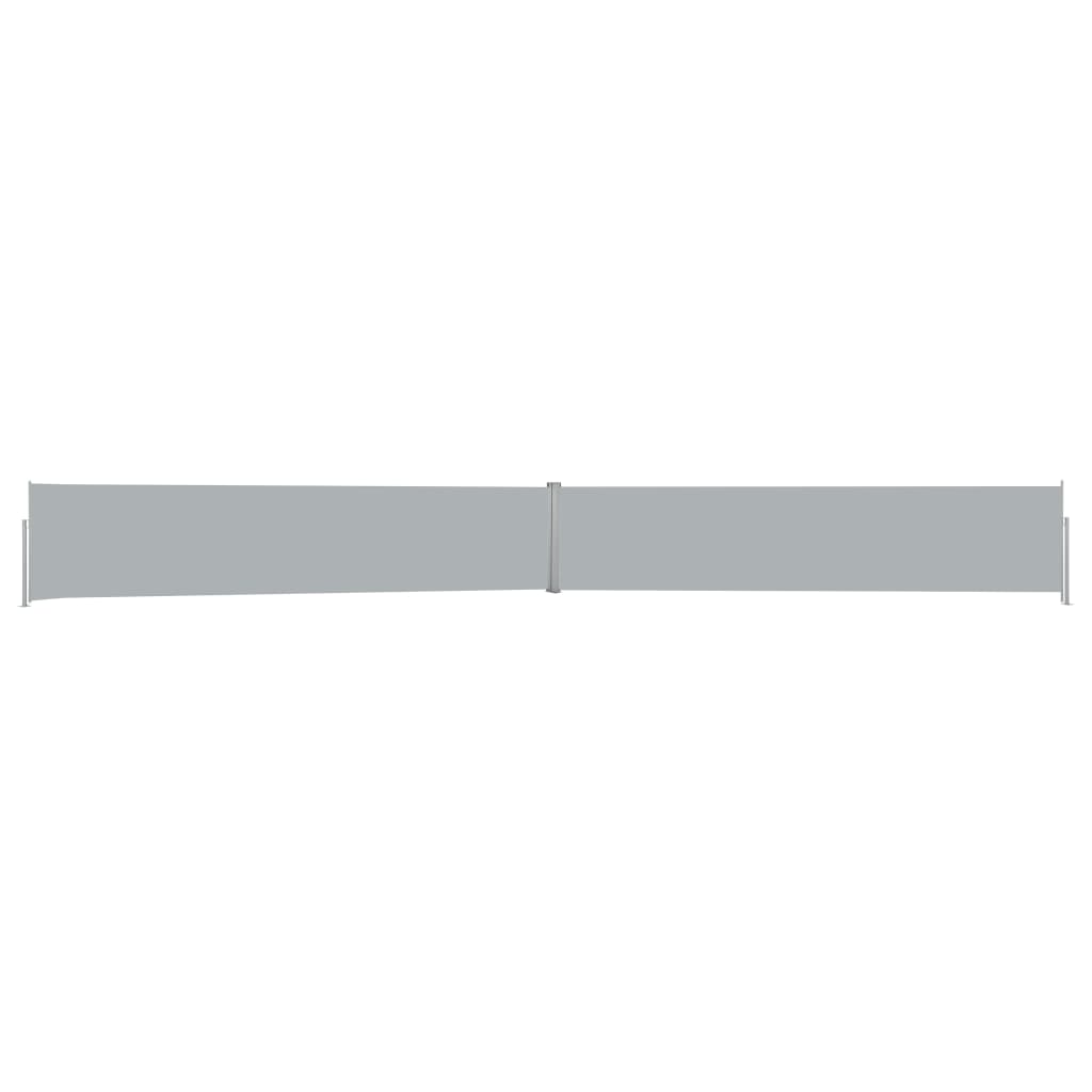 Auvent latéral rétractable de patio 140x1200 cm Anthracite