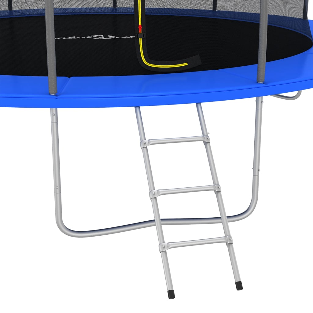 Ensemble de trampoline rond 488x90 cm 150 kg