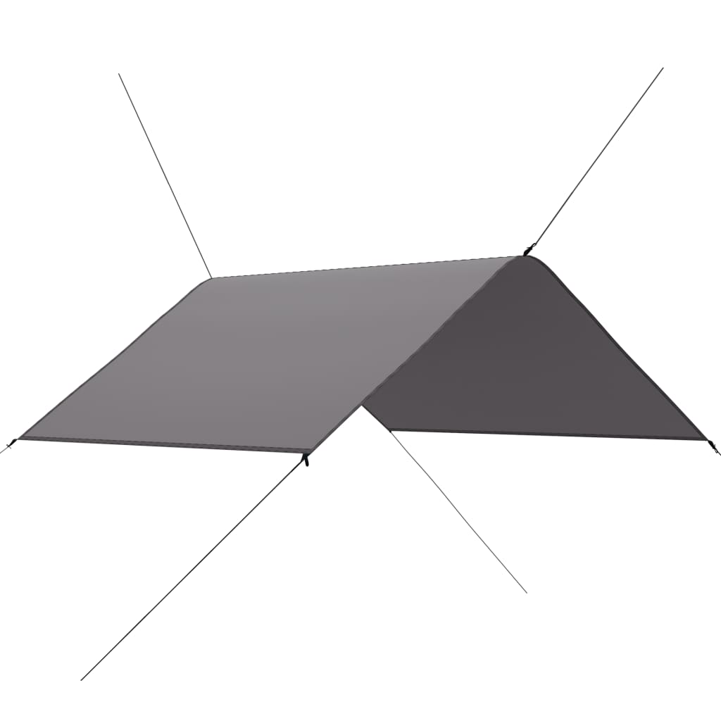 Bâche d'extérieur 3x2,85 m Gris