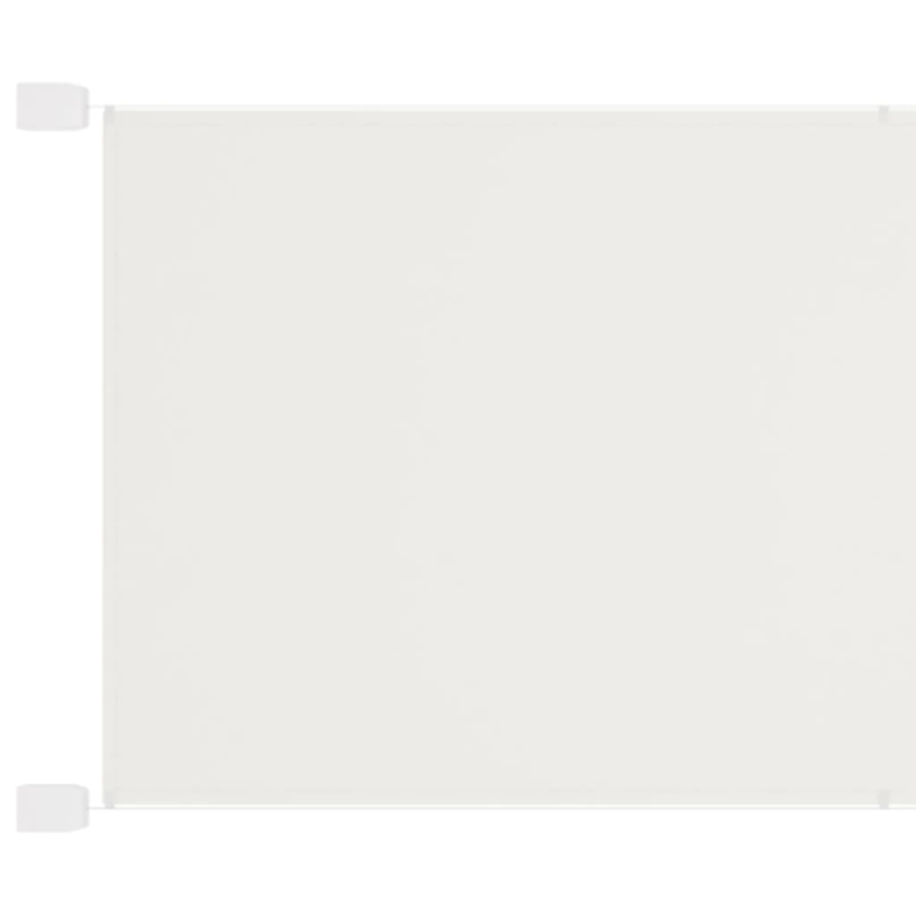 Auvent vertical Blanc 140x360 cm Tissu oxford