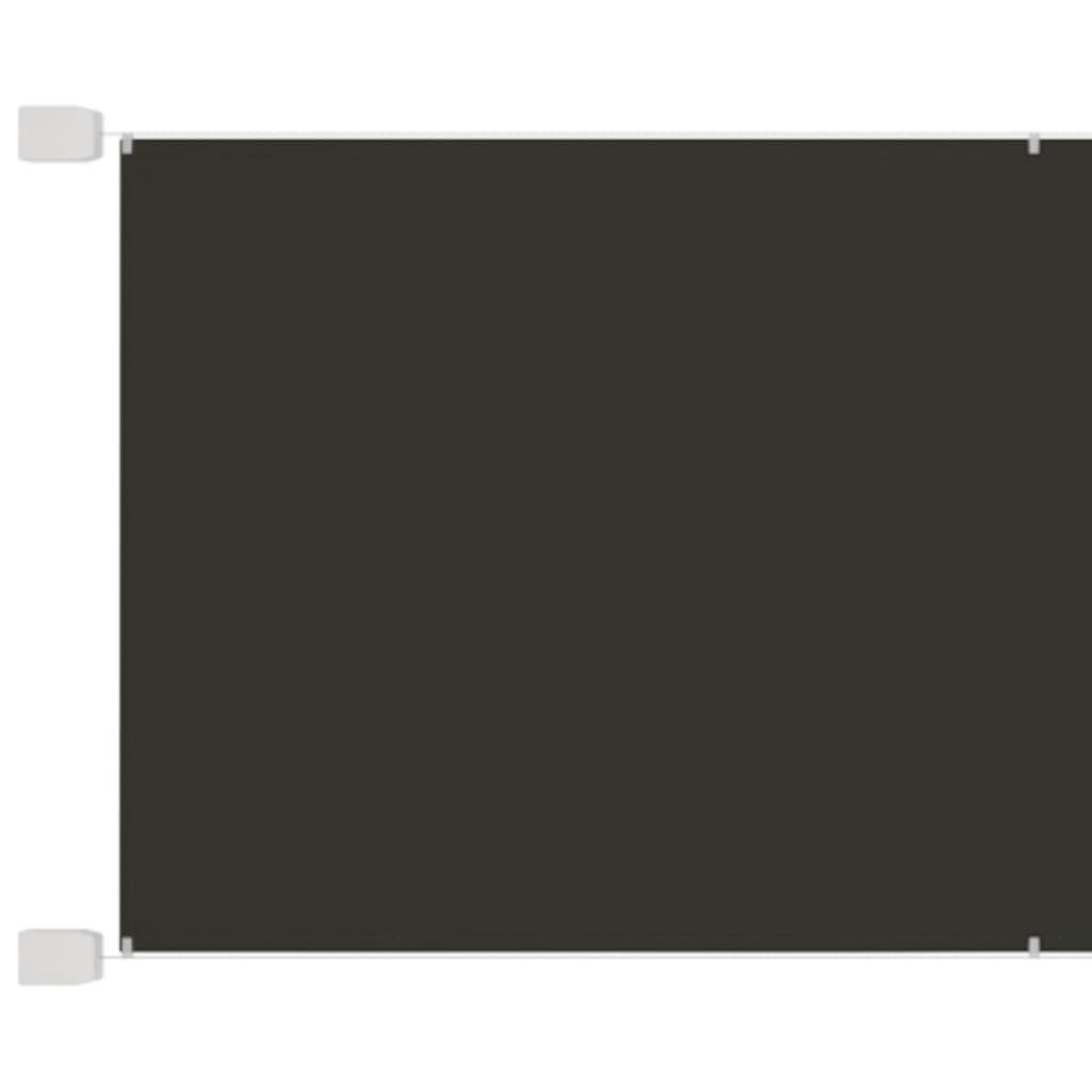 Auvent vertical Anthracite 140x360 cm Tissu oxford