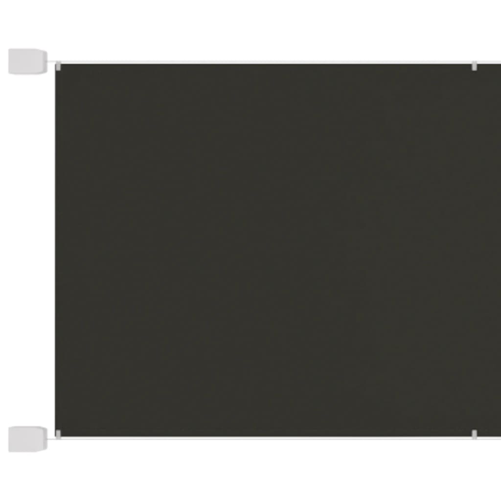 Auvent vertical Anthracite 140x600 cm Tissu oxford