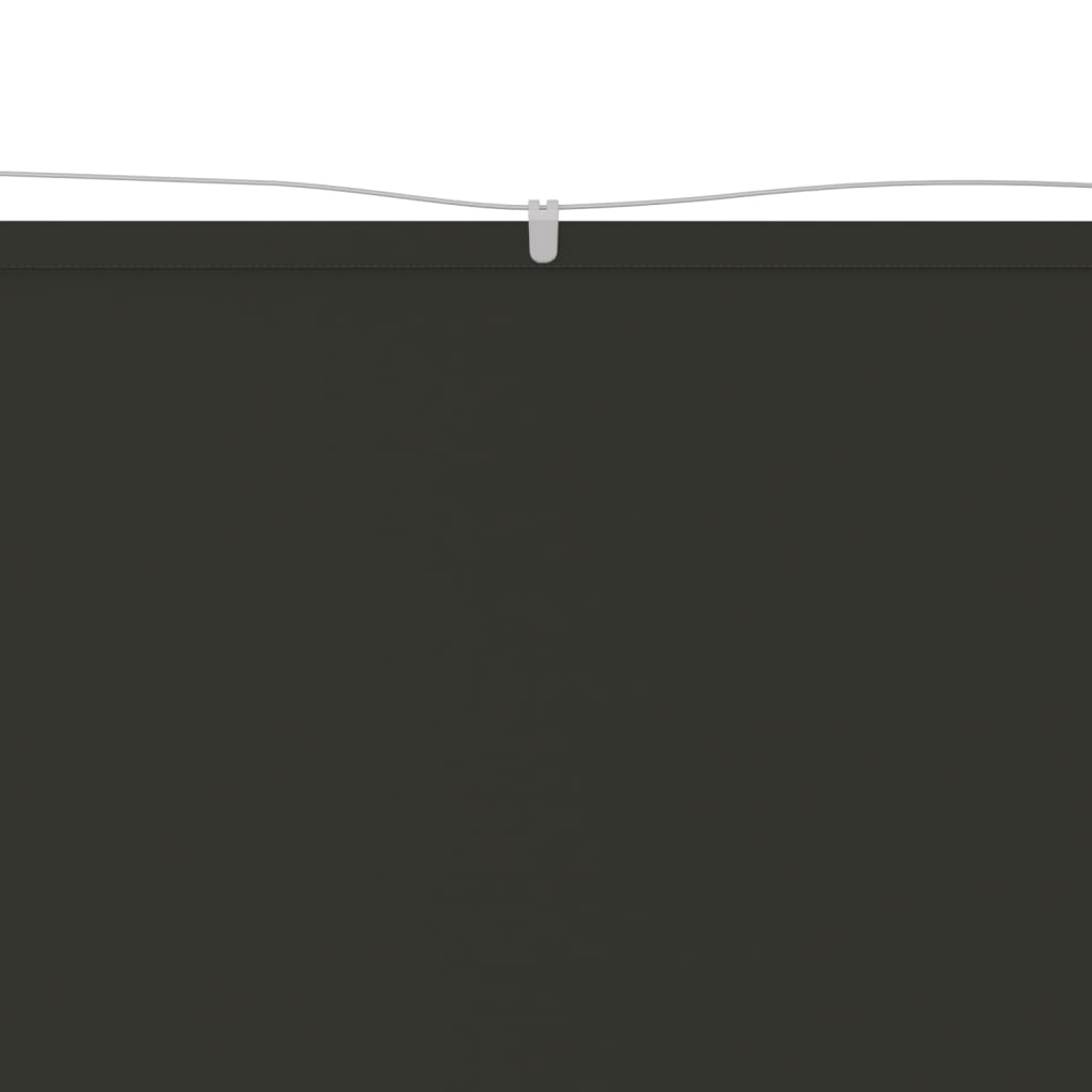 Auvent vertical Anthracite 140x600 cm Tissu oxford