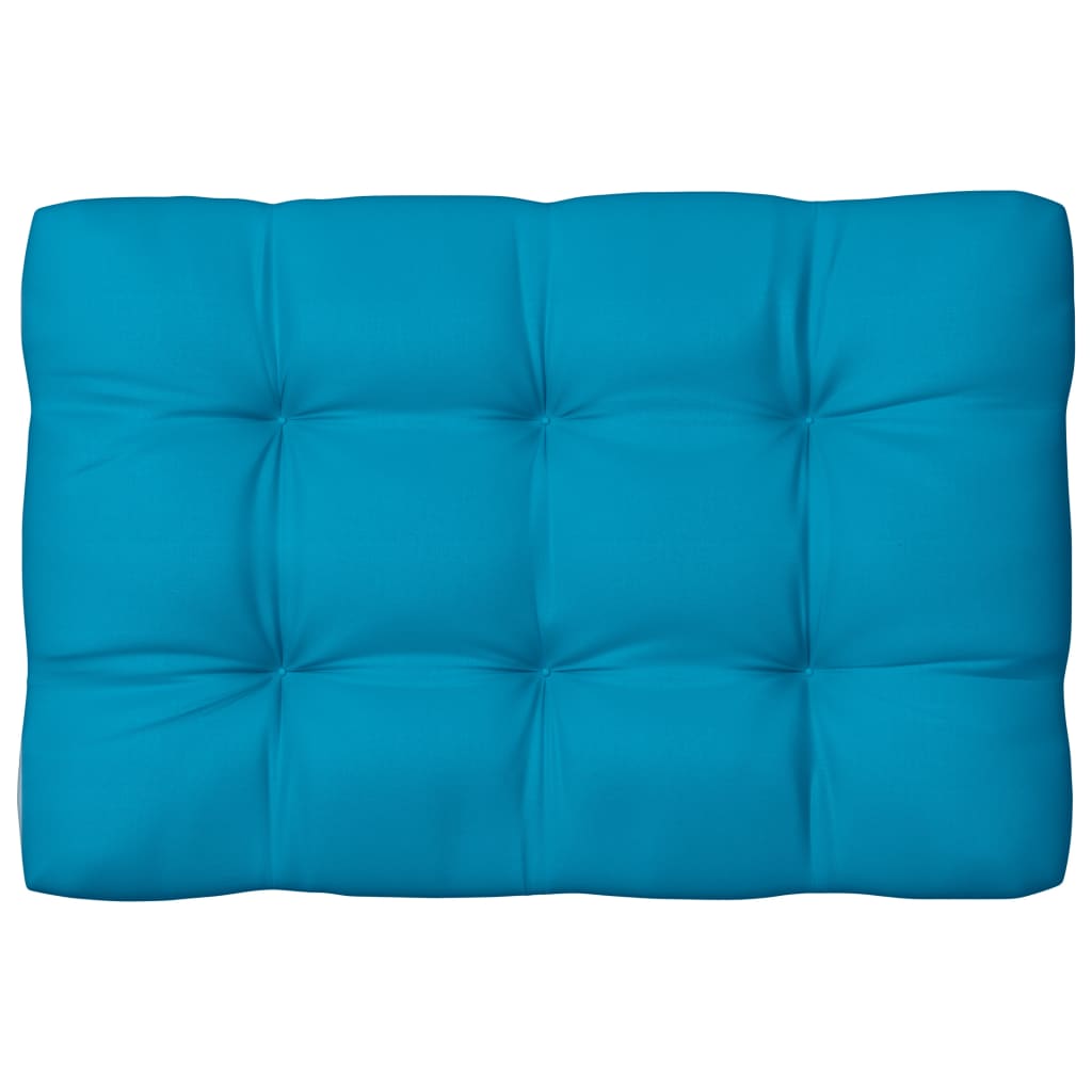Coussin de canapé palette Bleu 120x80x10 cm