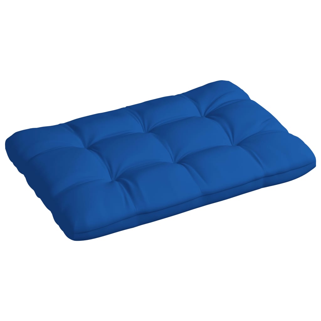 Coussin de canapé palette Bleu royal 120x80x10 cm