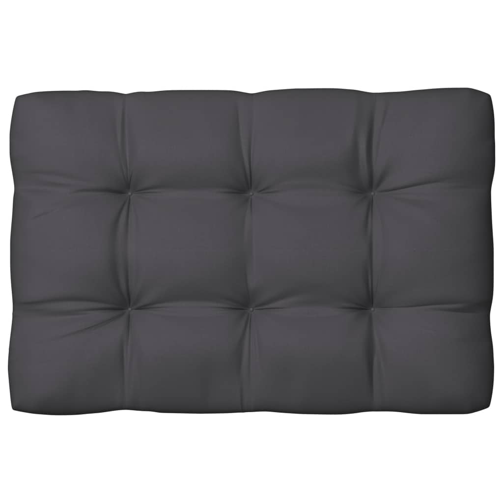 Coussins de canapé palette 3 pcs Anthracite