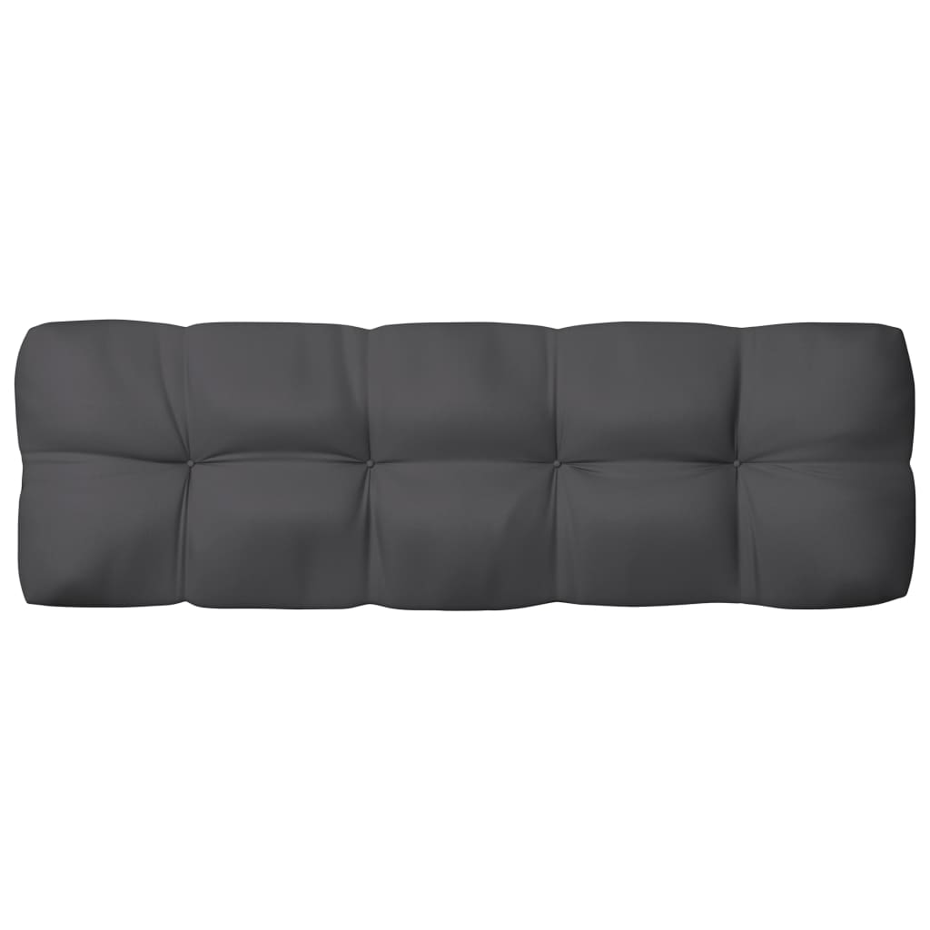 Coussins de canapé palette 5 pcs Anthracite