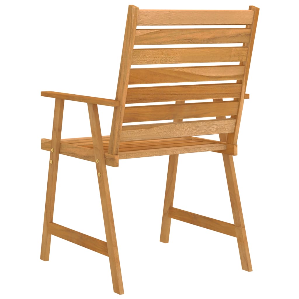 Mobilier de salle à manger de jardin 5 pcs Bois d'acacia solide