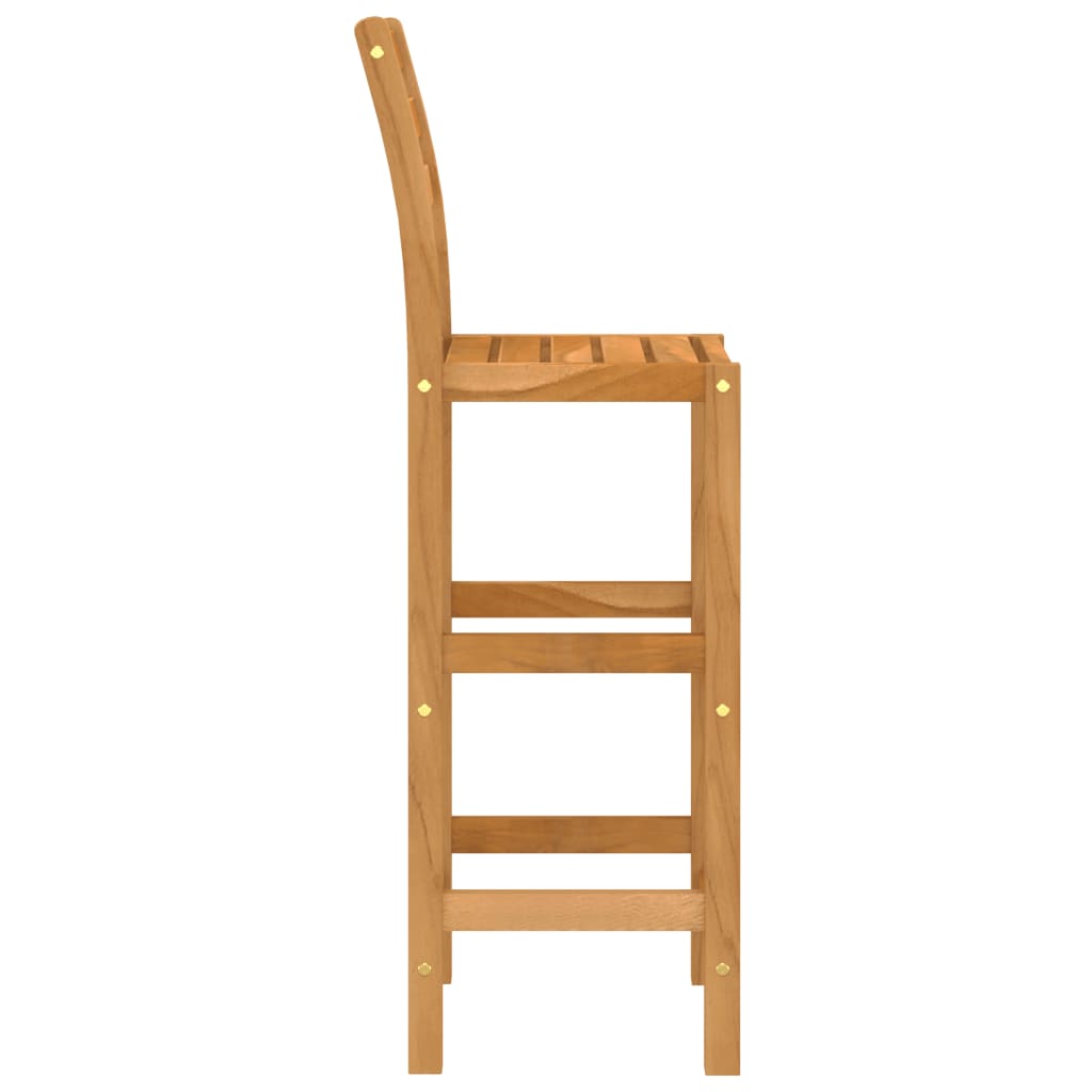 Ensemble de bar d'extérieur 7 pcs Bois d'acacia massif