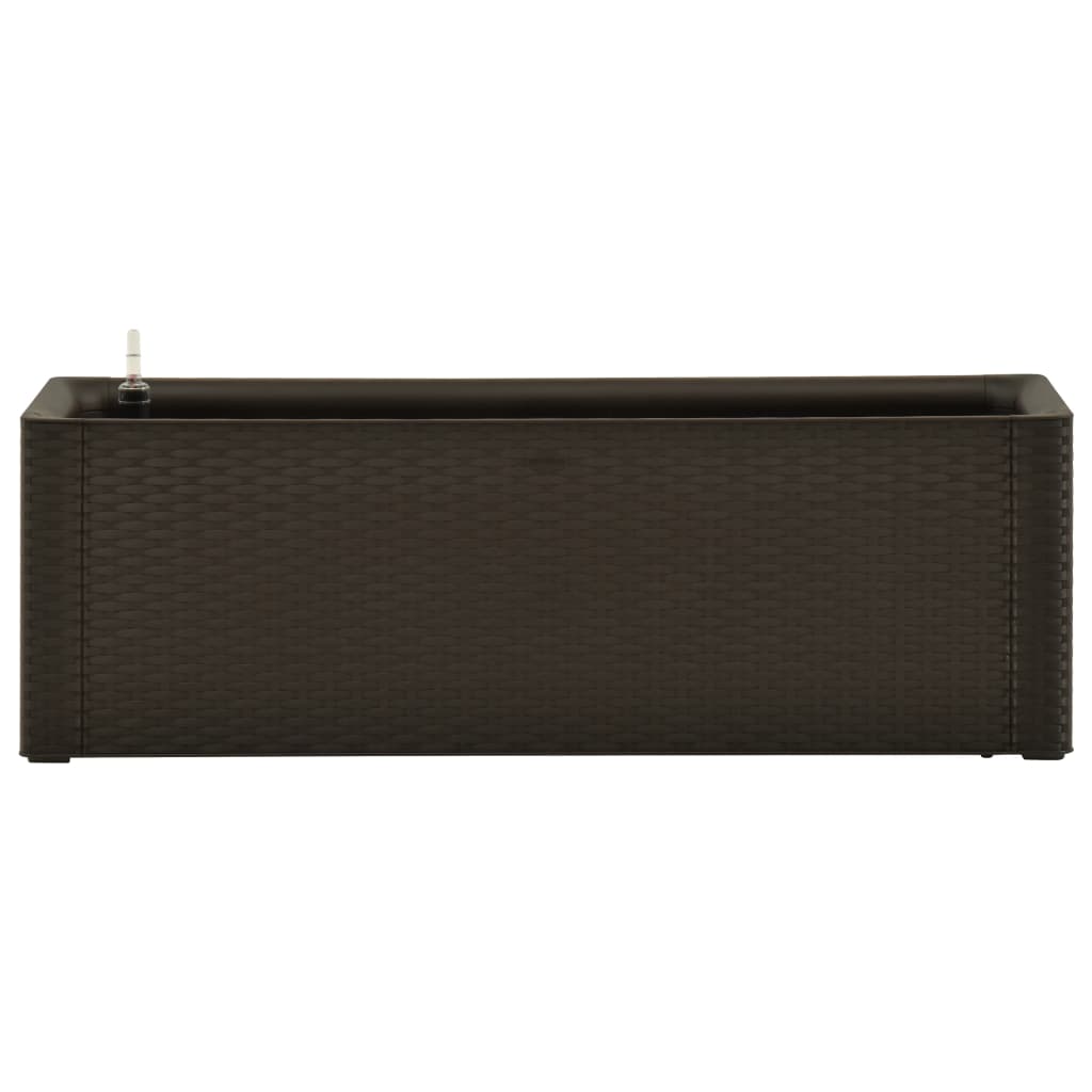 Lit surélevé de jardin avec système d'arrosage Moka 100x43x33cm