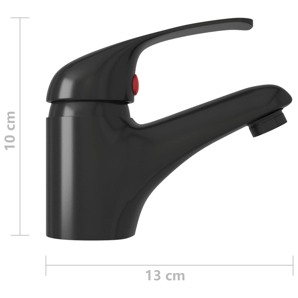 Mitigeur de lavabo Noir 13x10 cm