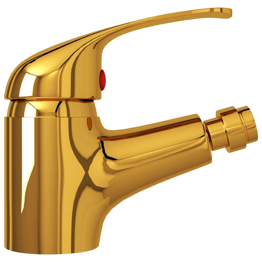 Mitigeur de bidet de salle de bain Doré 13x12 cm