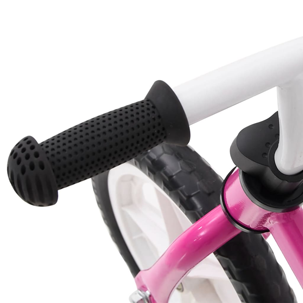 Vélo d'équilibre Roues de 12 pouces Rose