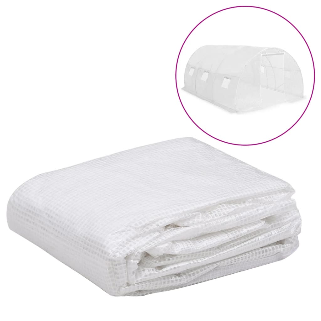 Couverture de remplacement serre (13,5m²) 3x4,5x2cm Transparent