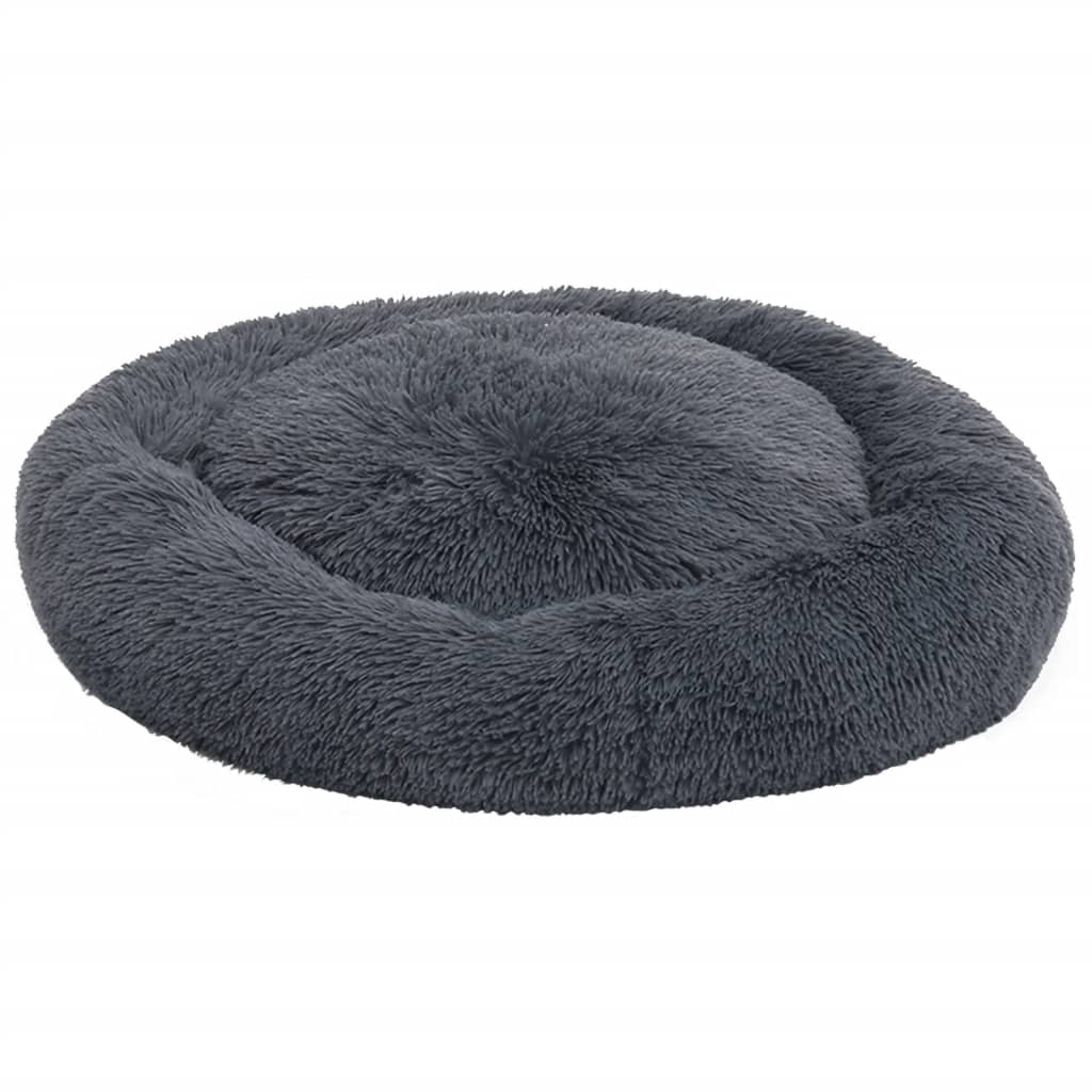 Coussin lavable pour chiens/chats Gris foncé 90x90x16cm Peluche