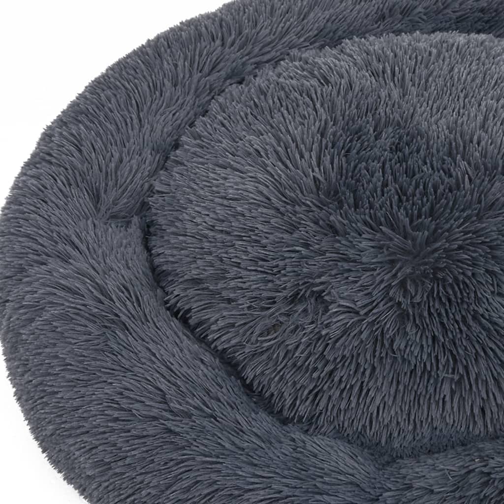 Coussin lavable pour chiens/chats Gris foncé 90x90x16cm Peluche