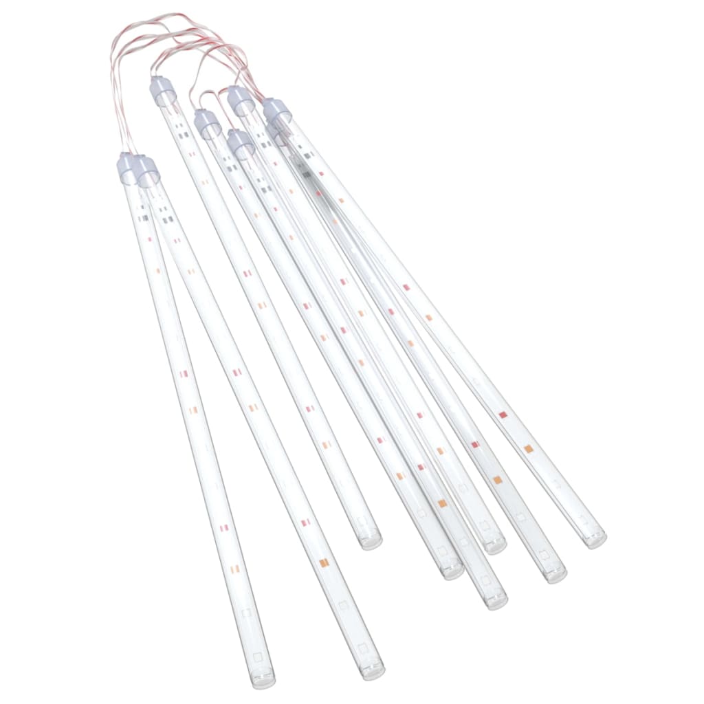Guirlande lumineuse 8 pcs 30 cm 192 LED colorées Int/Ext
