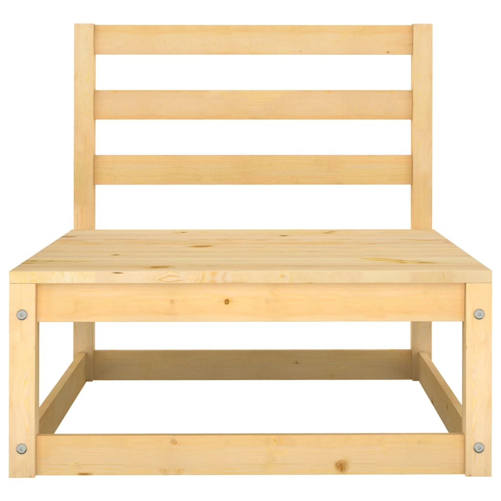 Salon de jardin 5 pcs Bois de pin massif