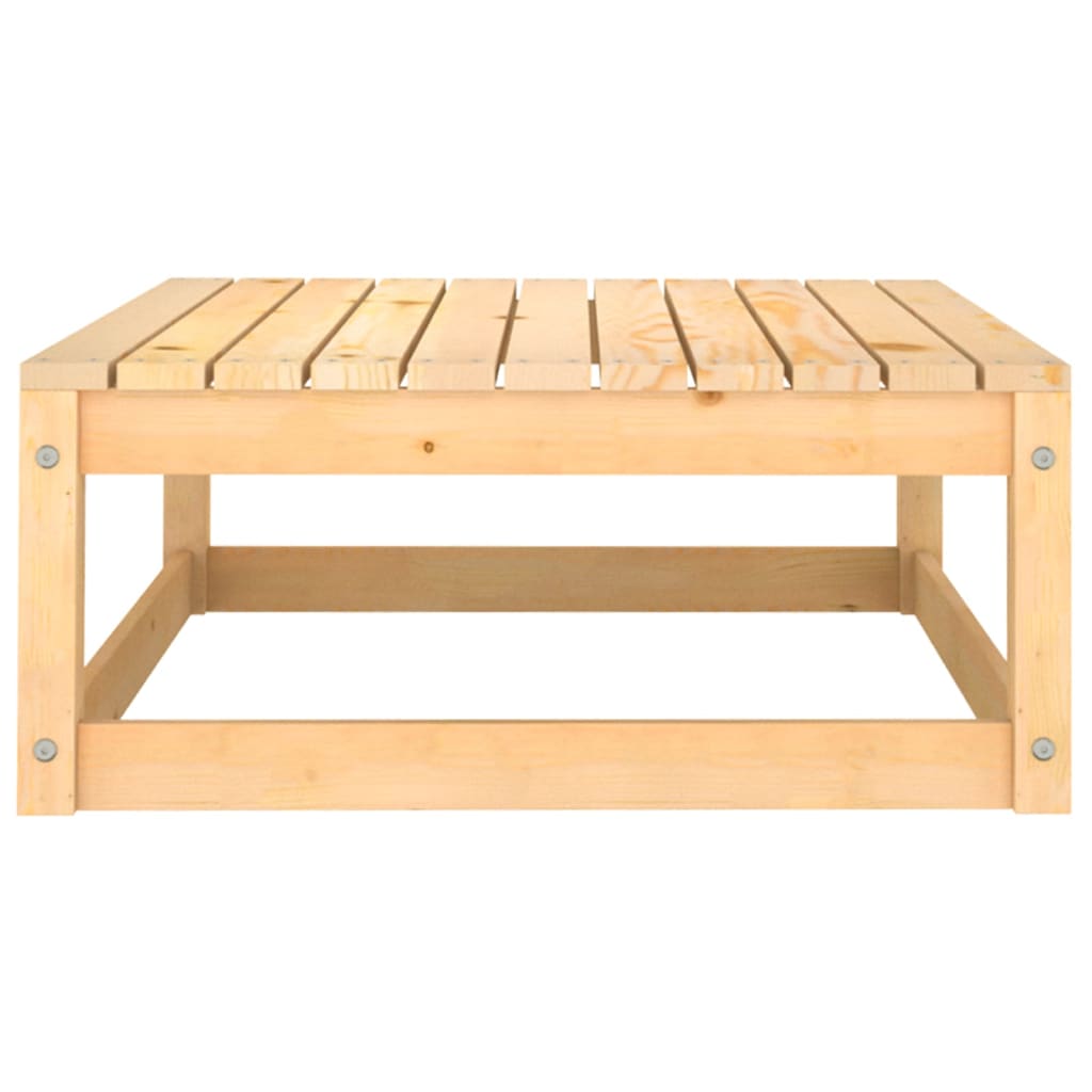 Salon de jardin 6 pcs Bois de pin massif