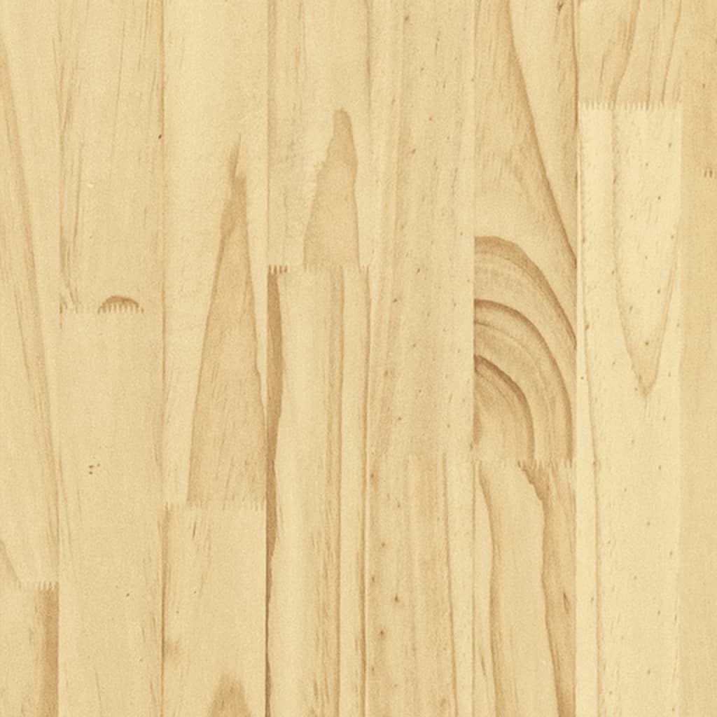 Bibliothèque à 2 niveaux 100x30x70 cm Bois de pin massif