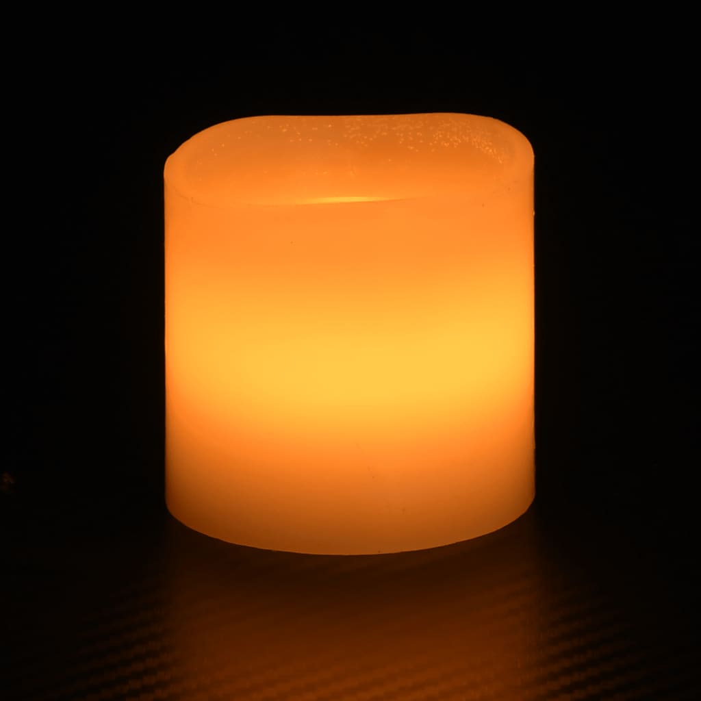 Bougies électriques à LED 12 pcs Blanc chaud