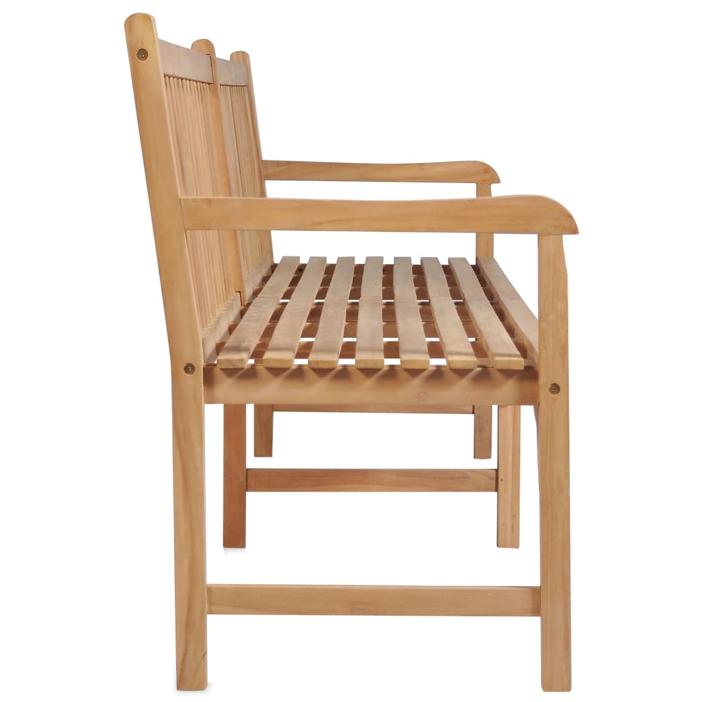 Banc de jardin 228 cm Bois de teck solide