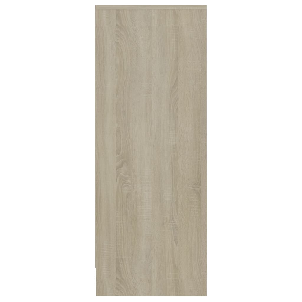Armoire à chaussures Chêne Sonoma 60x35x92 cm Aggloméré