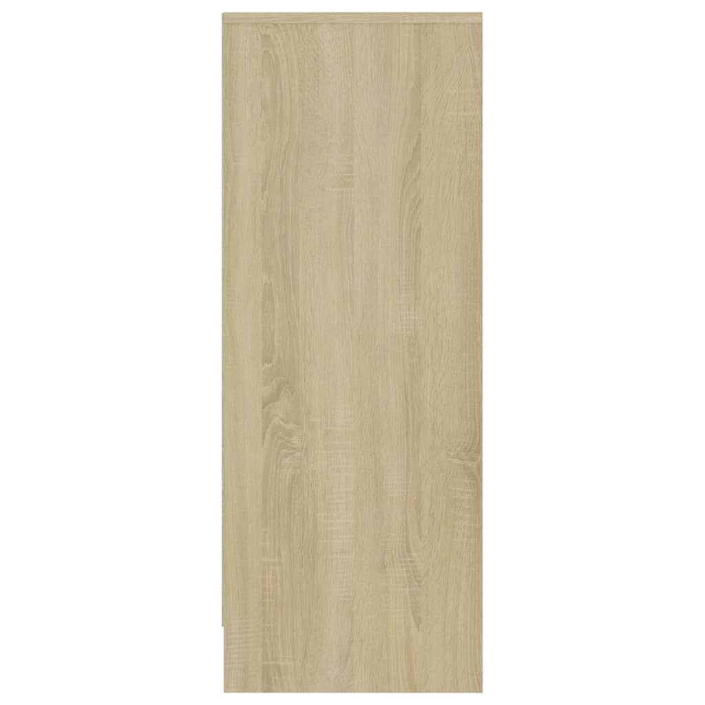 Armoire à chaussures Chêne Sonoma 31,5x35x90 cm Aggloméré