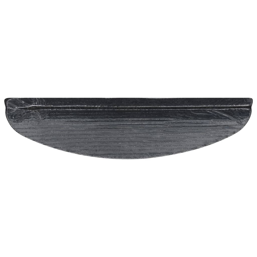 Tapis d'escalier autocollants 15 pcs 56x20 cm Anthracite