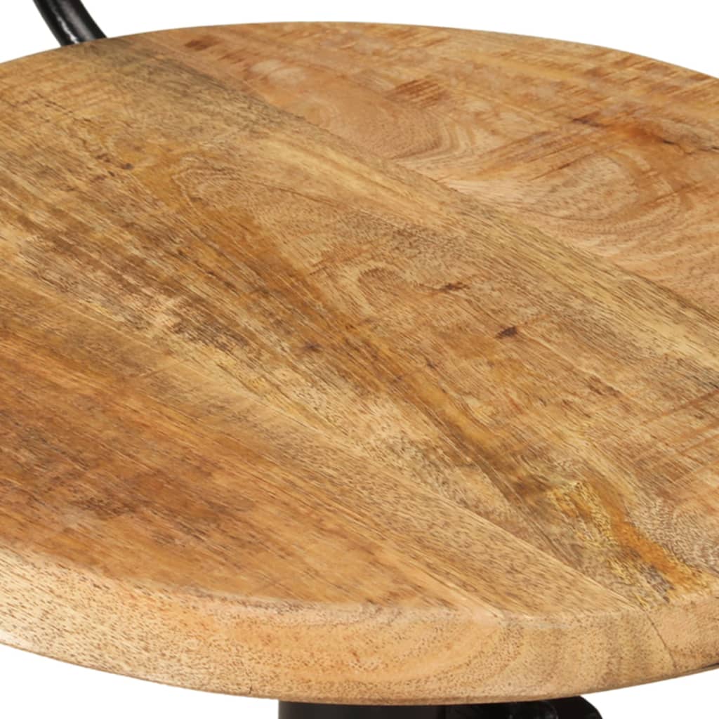 Tabourets de bar 2 pcs Bois massif de manguier