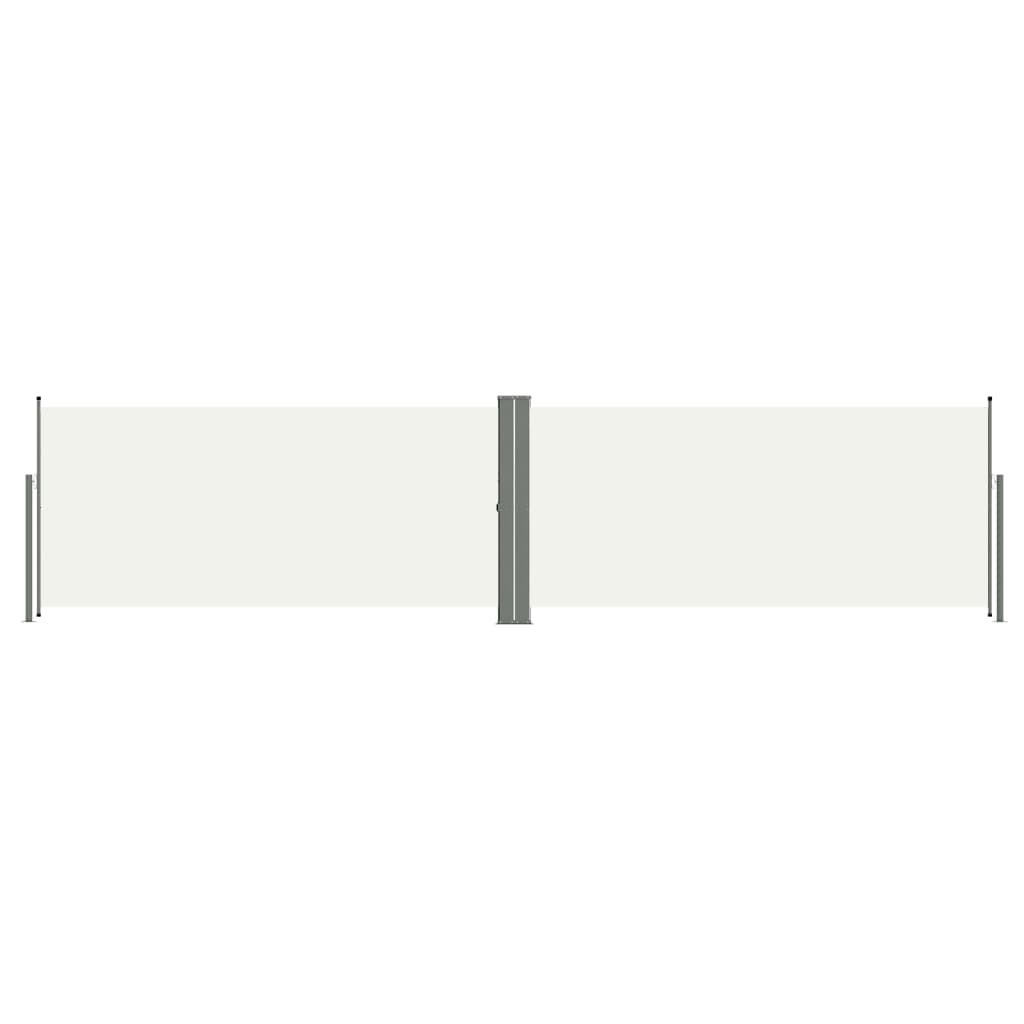 Auvent latéral rétractable Crème 140x600 cm