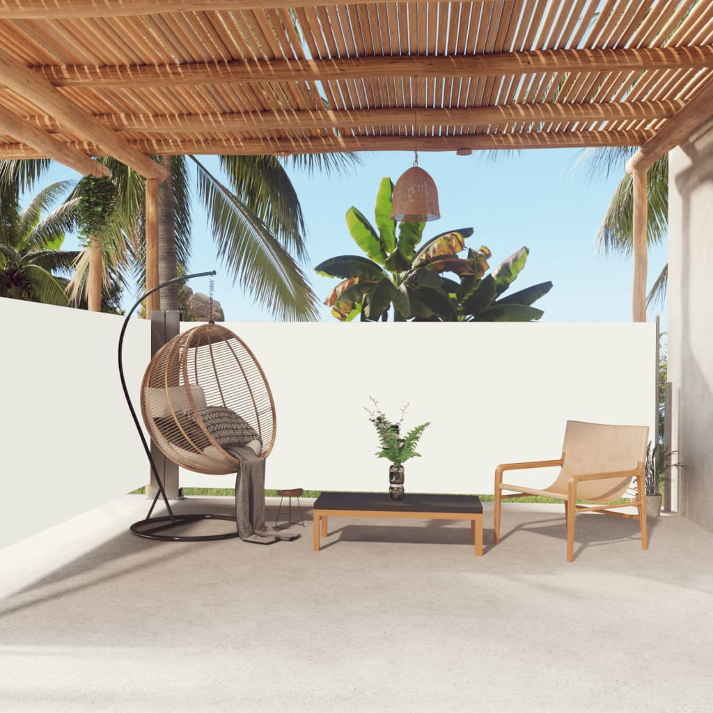 Auvent latéral rétractable Crème 140x600 cm