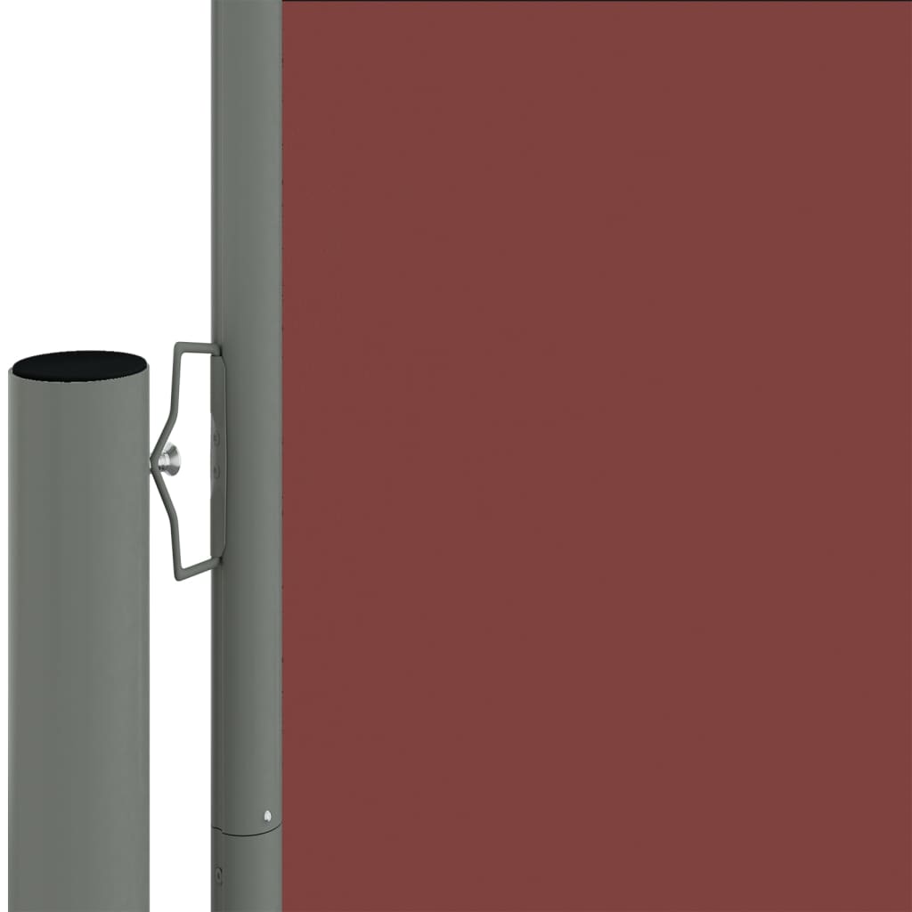 Auvent latéral rétractable Marron 160x600 cm