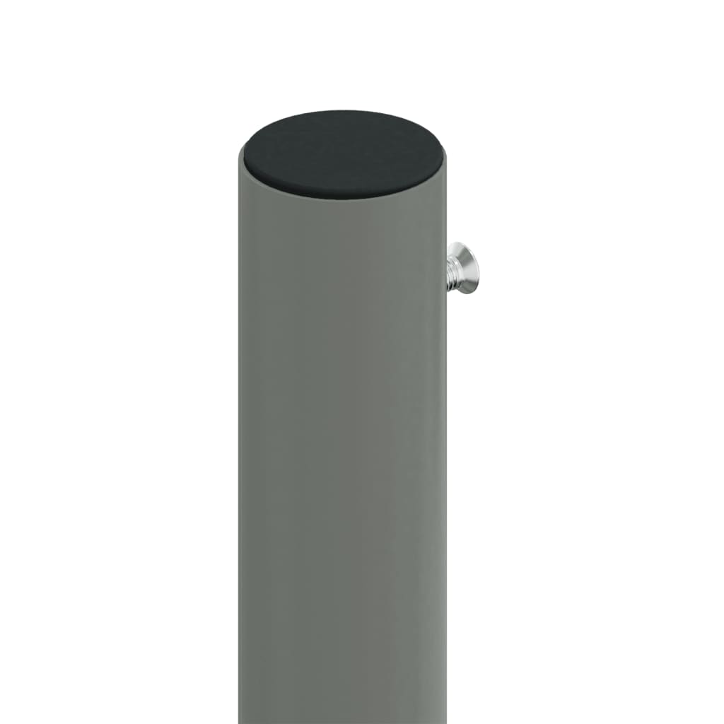 Auvent latéral rétractable Noir 220x600 cm