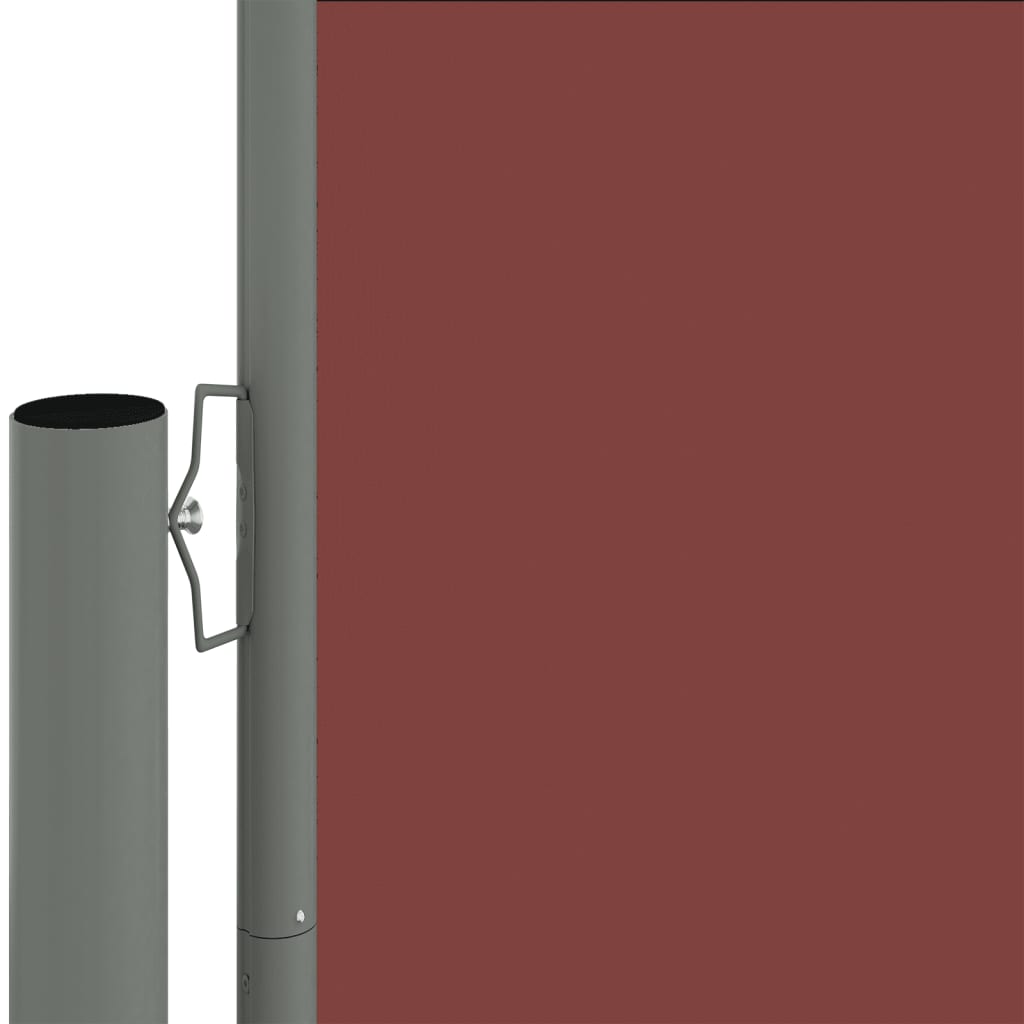 Auvent latéral rétractable Marron 220x600 cm