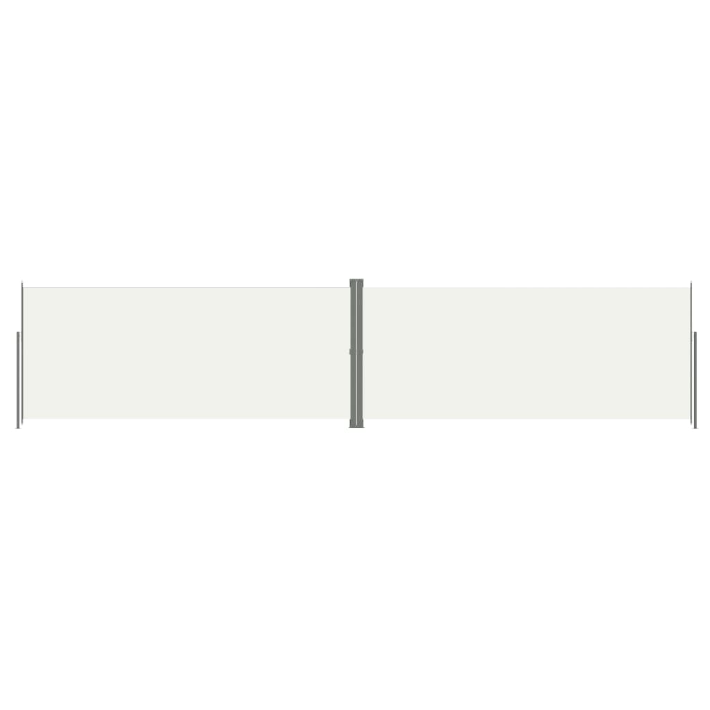 Auvent latéral rétractable Crème 220x1000 cm