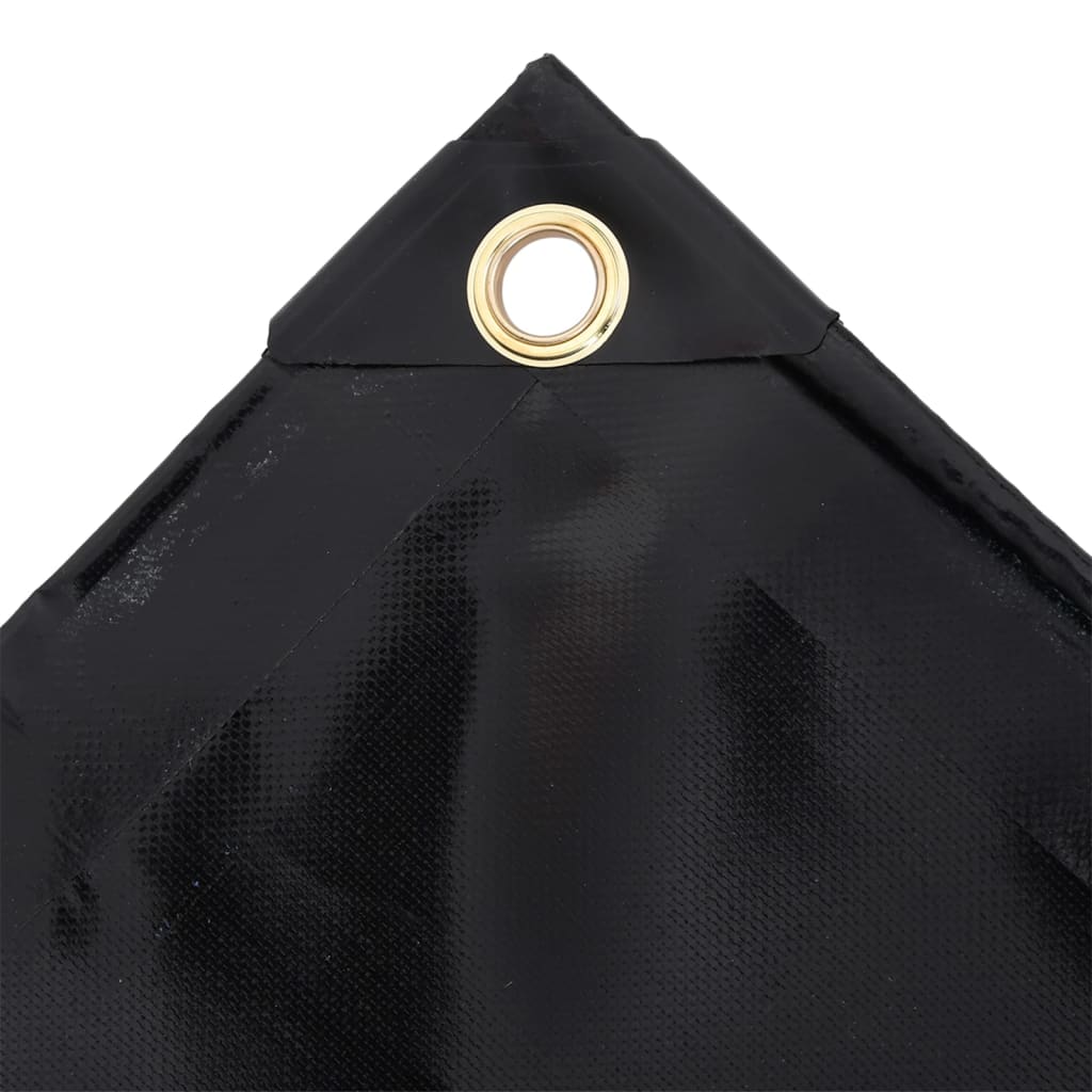 Bâche de protection 650 g/m² 3x3 m Noir