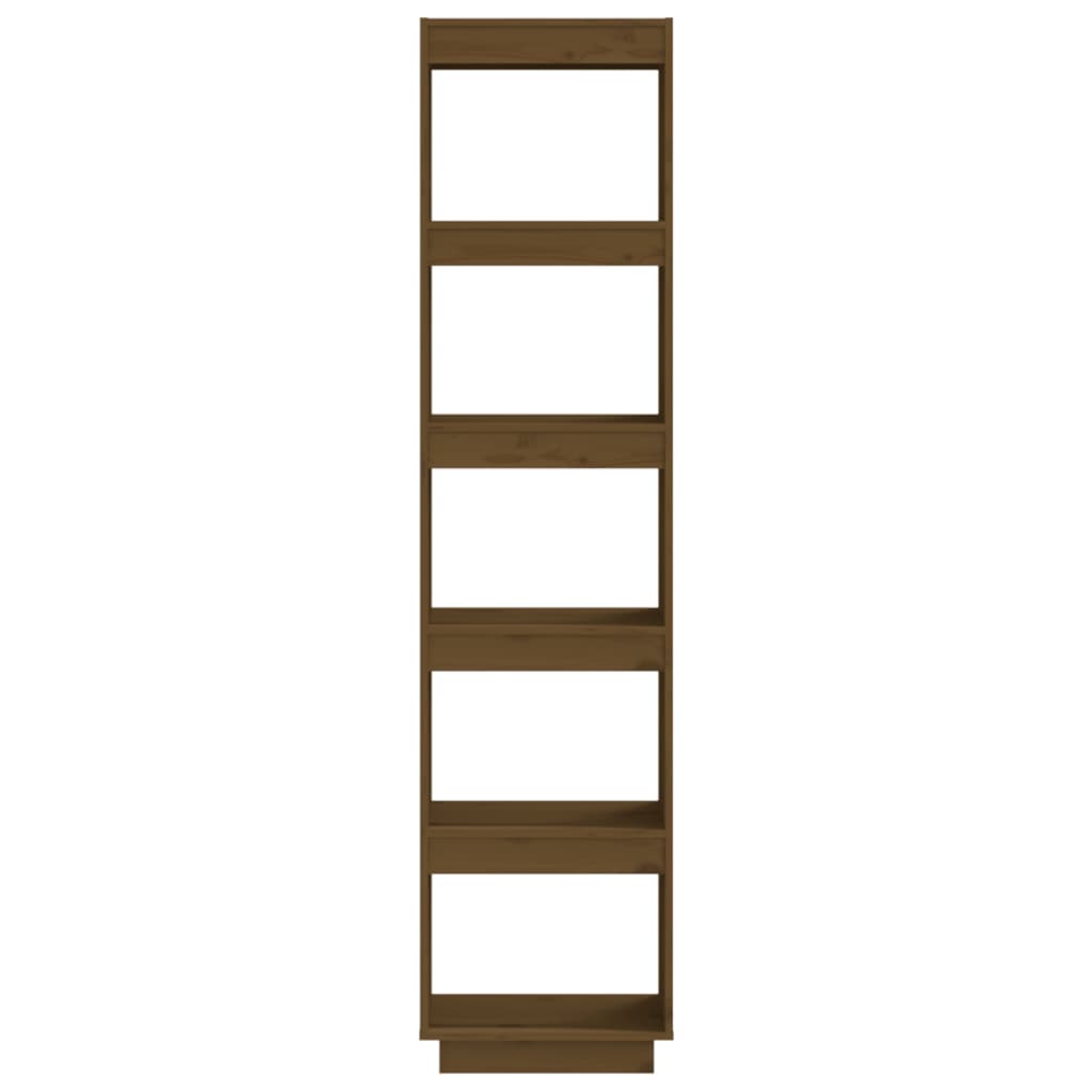 Bibliothèque/Cloison Marron miel 40x35x167 cm Pin solide