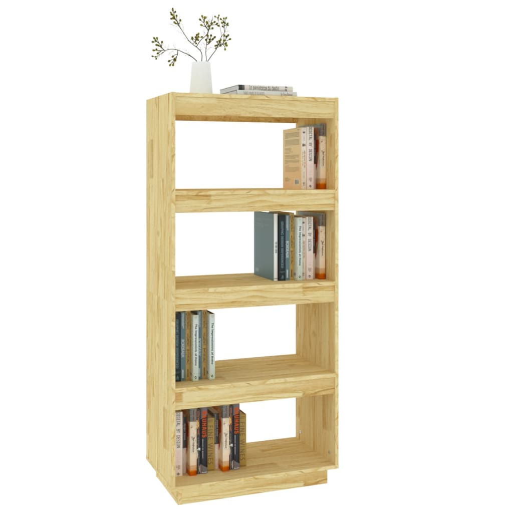 Bibliothèque/Séparateur de pièce 60x35x135 cm Pin massif