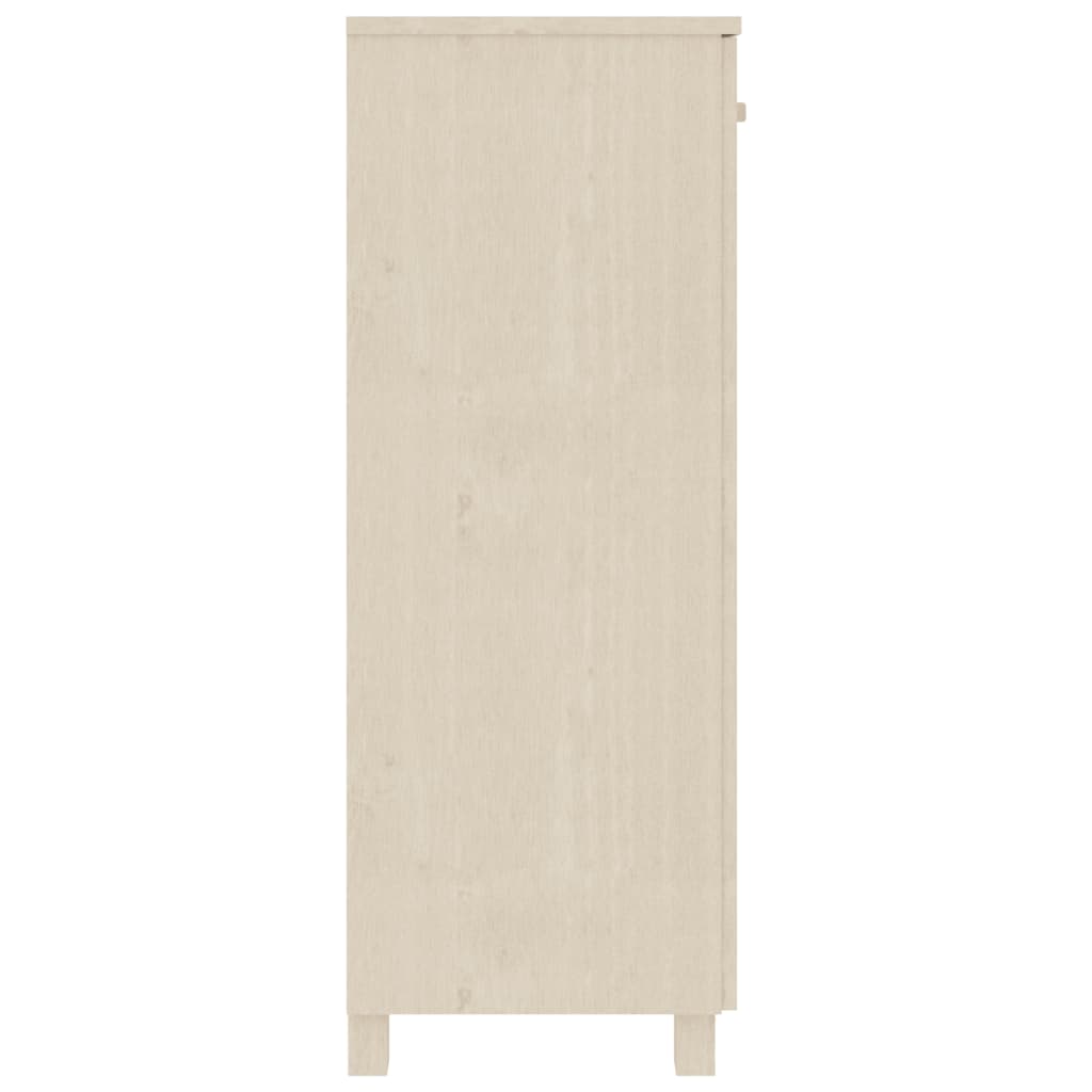 Armoire à chaussures Marron miel 85x40x108 cm Bois de pin