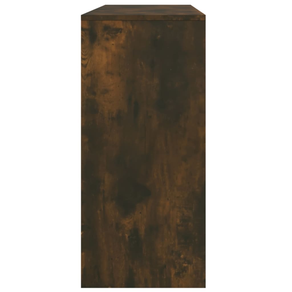 Table console Chêne fumé 100x35x76,5 cm Aggloméré