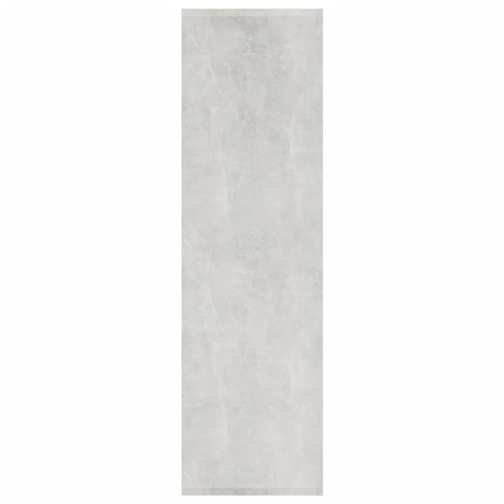 Bibliothèque/Cloison Gris béton 80x30x103 cm Bois d'ingénierie