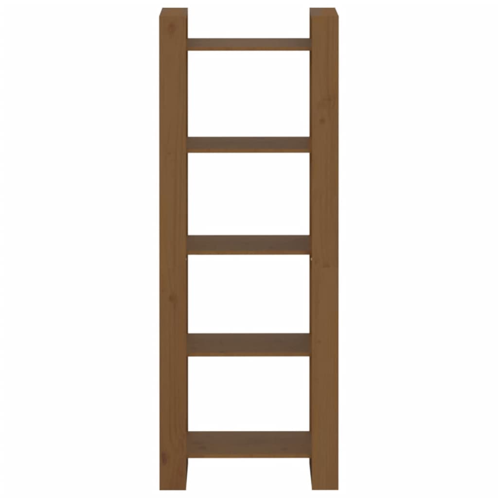 Bibliothèque/Cloison Marron miel 60x35x160 cm Bois massif