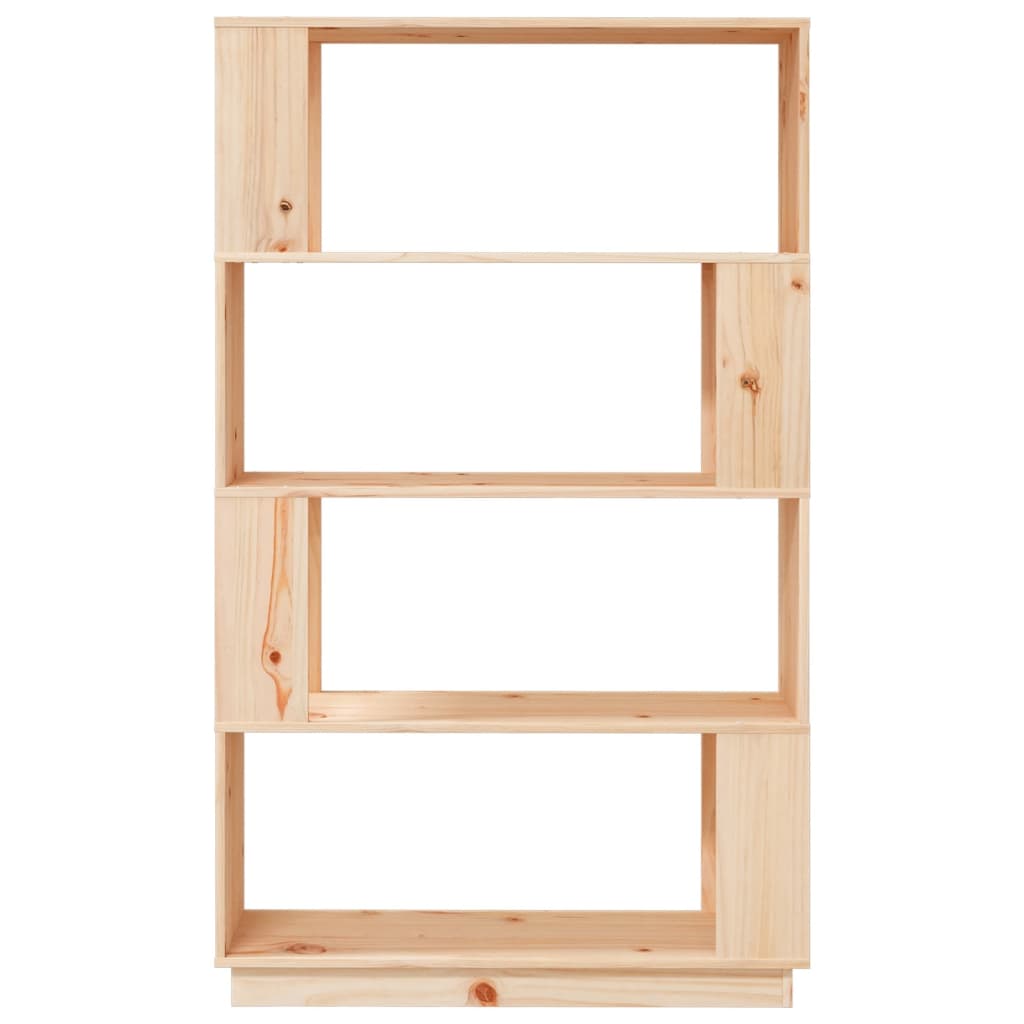 Bibliothèque/Séparateur de pièce 80x25x132 cm Pin solide