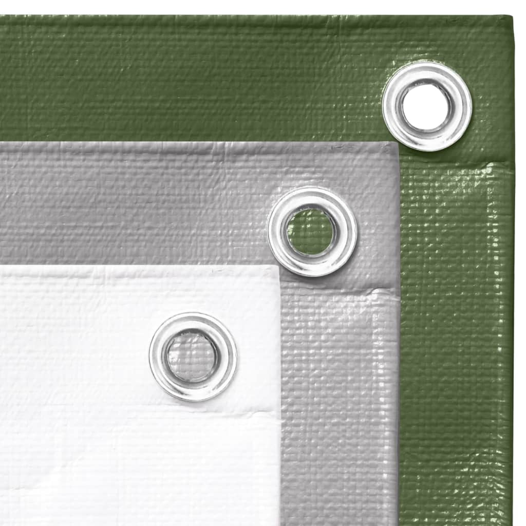 Bâche 260 g/m² 2x3 m Gris PEHD