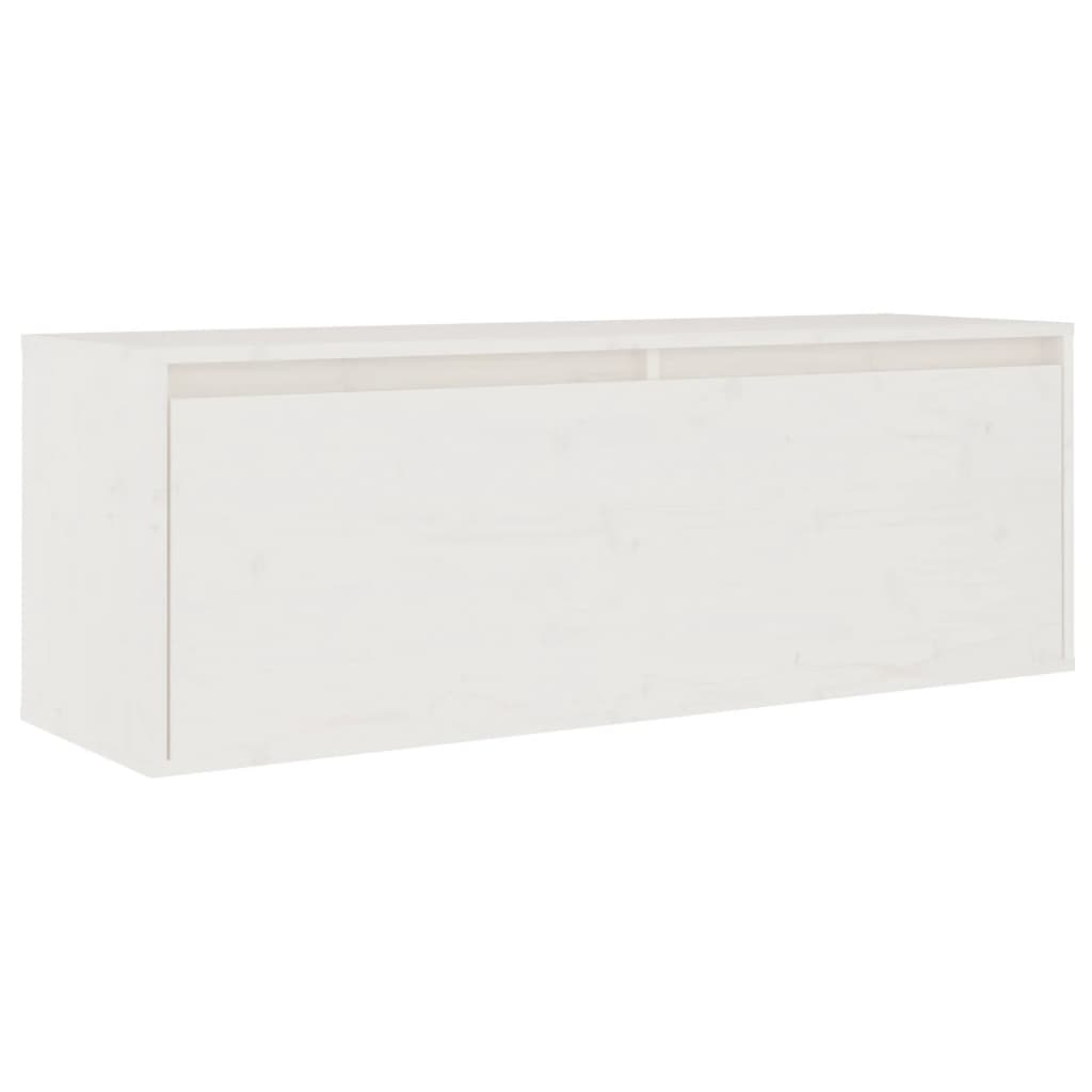 Meubles TV 5 pcs Blanc Bois massif de pin